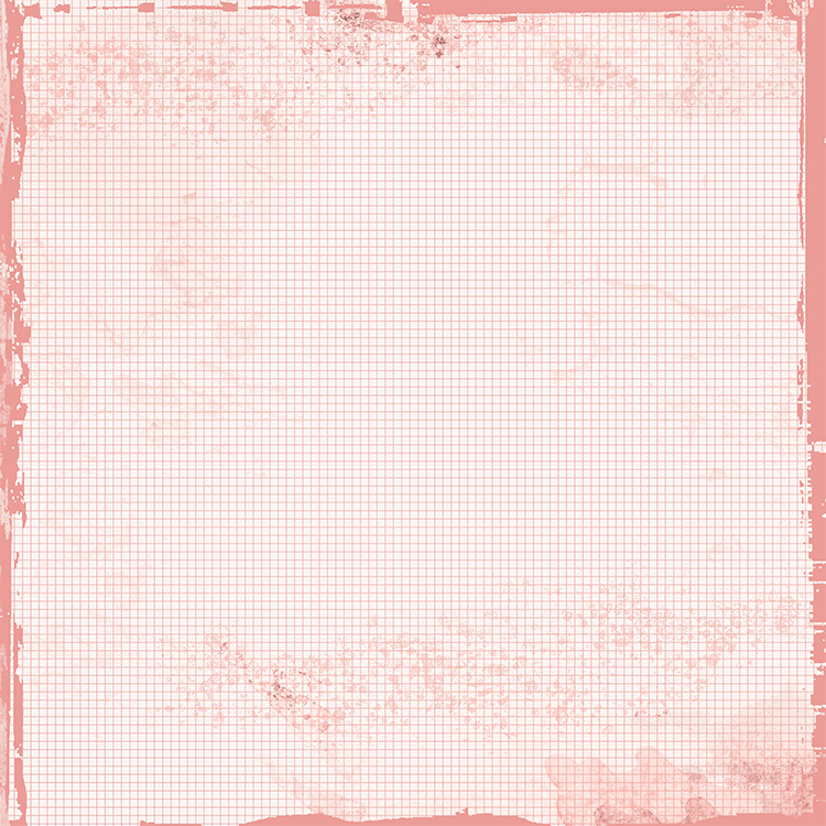 742 Vintage Pink - משובץ ורוד